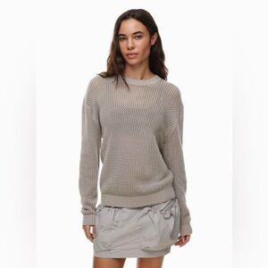 Aritizia TNA beige sweater size small